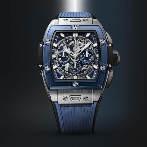 hublot spirit of big bang titanium blue|hublot big bang 42mm price.